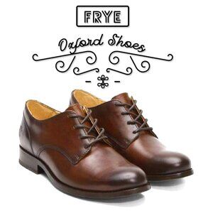 Frye Anna Oxford Antique/Vintage Brown Leather Ankle Low Cut Lace Up Daily Shoe